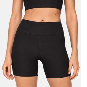 Outdoor Voices warmup bike short in black size xs